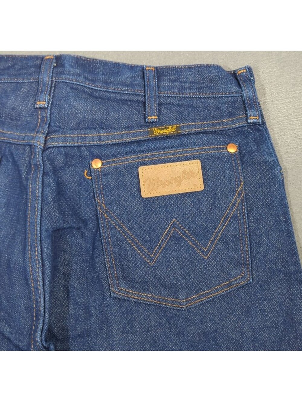 Wrangler VTG Jeans Men's 34x34 Dark Blue 13MWZ Cowboy Cut Western Rodeo USA Made